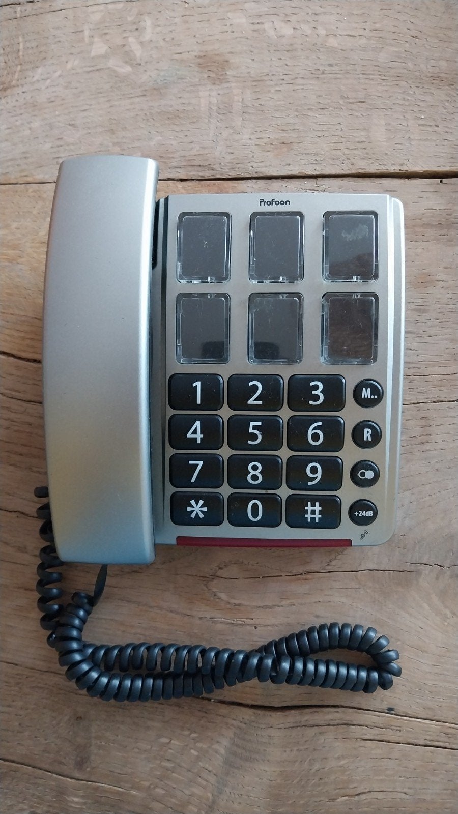 Profoon TX-560 vaste telefoon met grote toetsen, Ophalen of Verzenden, Gebruikt