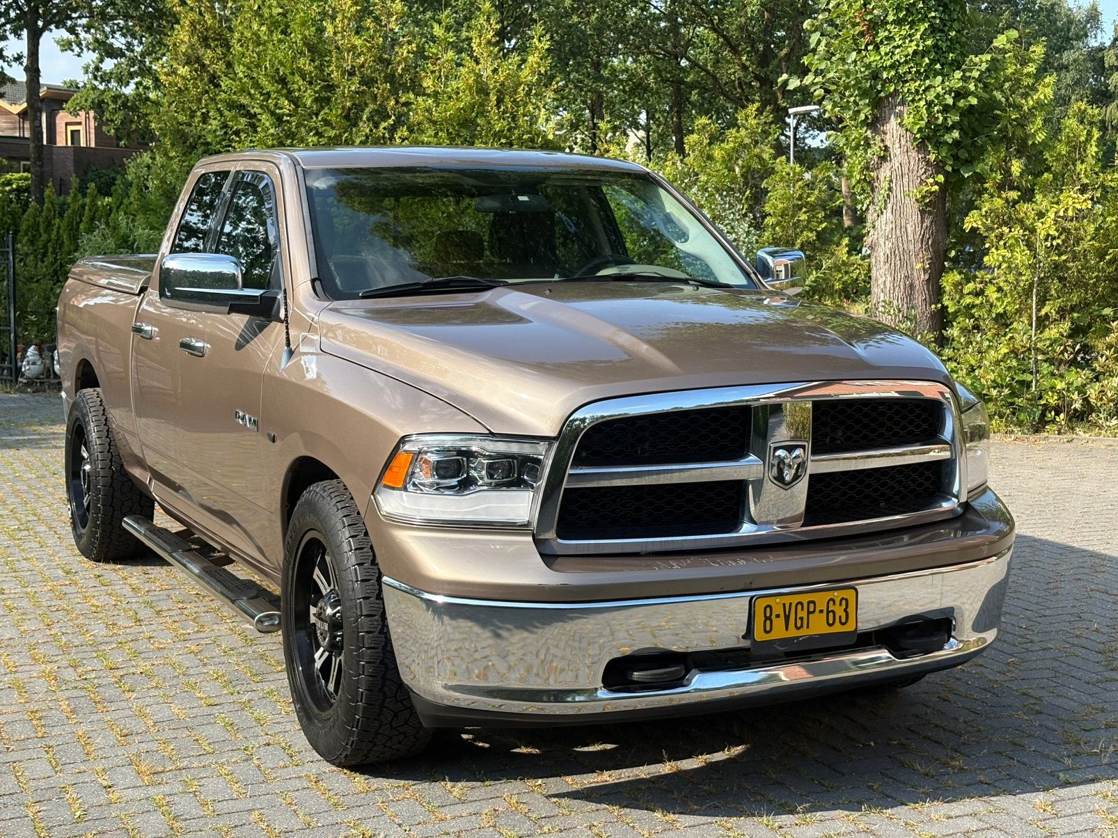 Dodge RAM 2009, Auto's, Automaat, Bruin, Bedrijf, RAM 1500