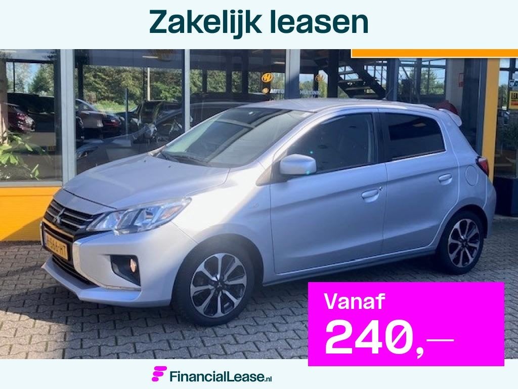 Mitsubishi Space Star 1.2 Automaat Nova, Gebruikt, Origineel Nederlands, Bedrijf, Zilver of Grijs