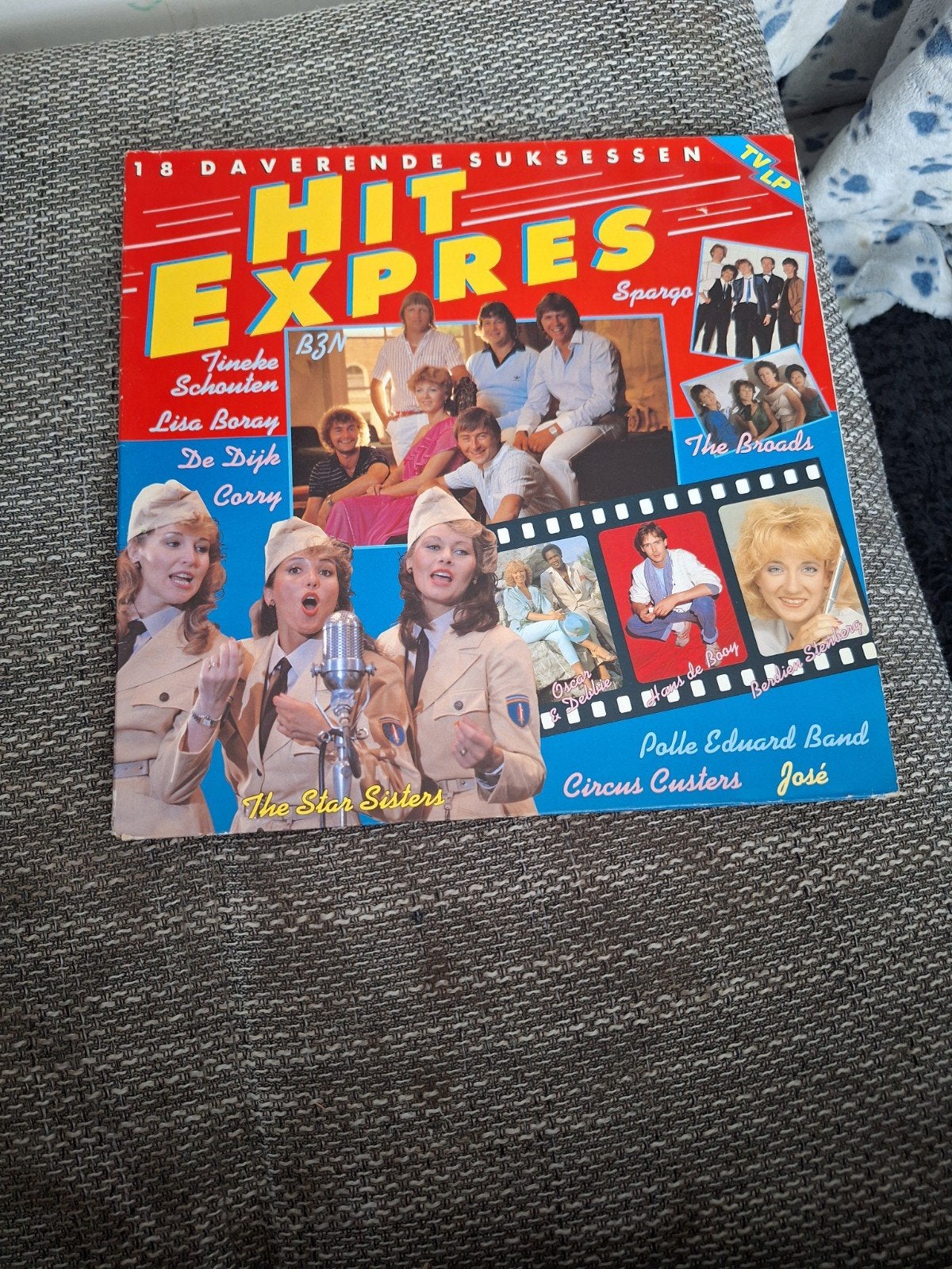 Hit Express - 18 Daverende Suksesse (TVLP), Ophalen of Verzenden, Gebruikt, Pop, Verzamelalbum