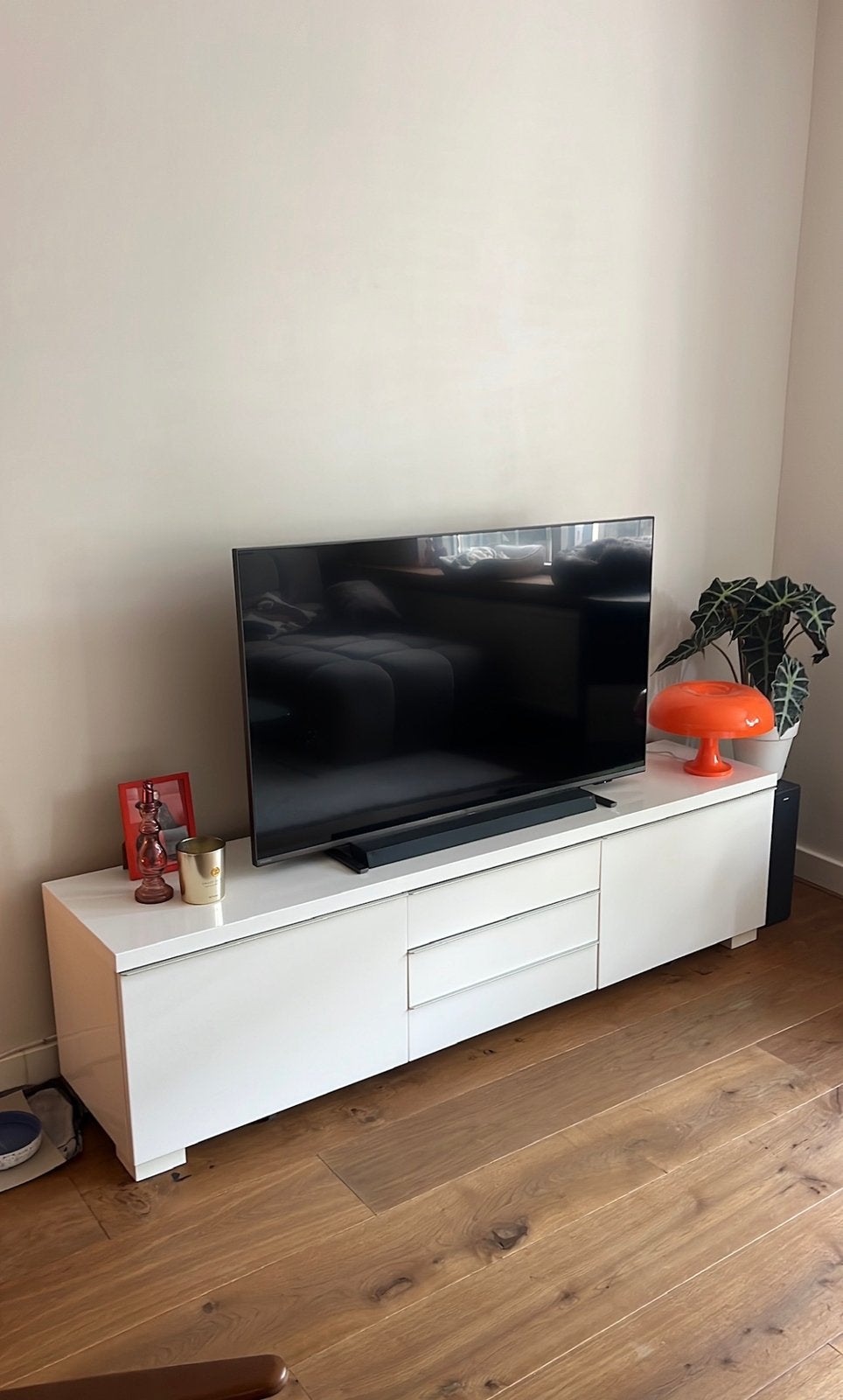 Tv meubel Ikea, Ophalen, Zo goed als nieuw, 25 tot 50 cm, Minder dan 100 cm
