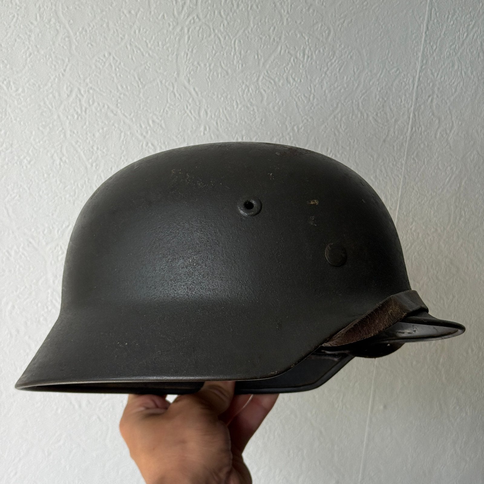 Duitse heer M40 SD helm ns64, Ophalen of Verzenden, Duitsland, Helm of Baret