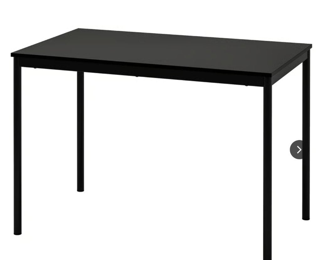 tafel/bureau Sandsberg ikea, Ophalen, Gebruikt, 100 tot 150 cm, 50 tot 100 cm