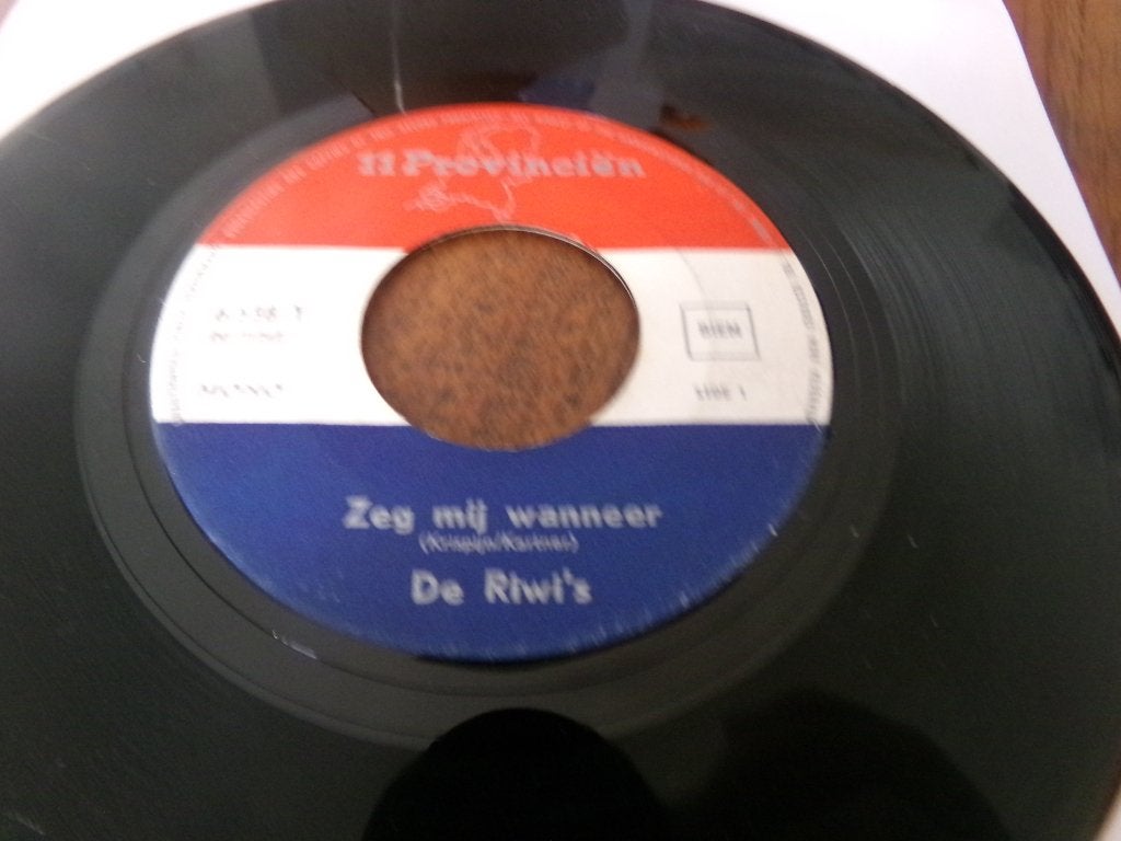 De Riwi's – Zeg Mij Wanneer / 	't Is Mijn Hart - 1969, Ophalen of Verzenden, Gebruikt, Nederlandstalig