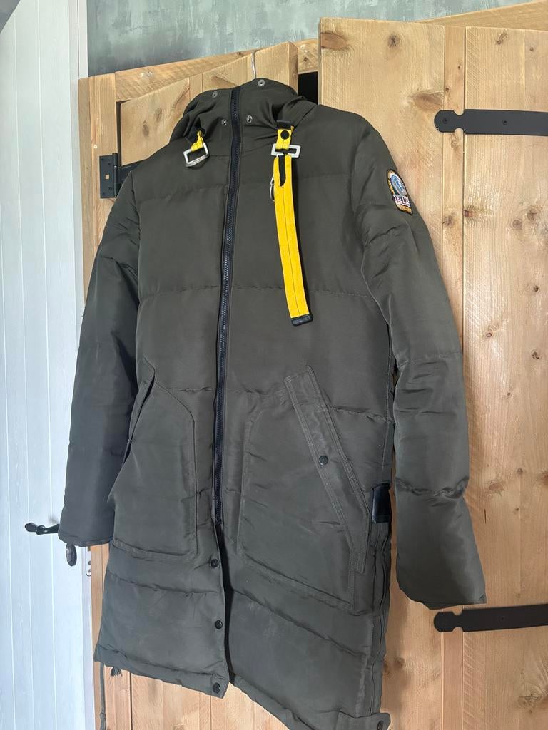 Parajumpers jas groen zonder bondkraag, Ophalen, Gedragen, Maat 38/40 (M), Groen