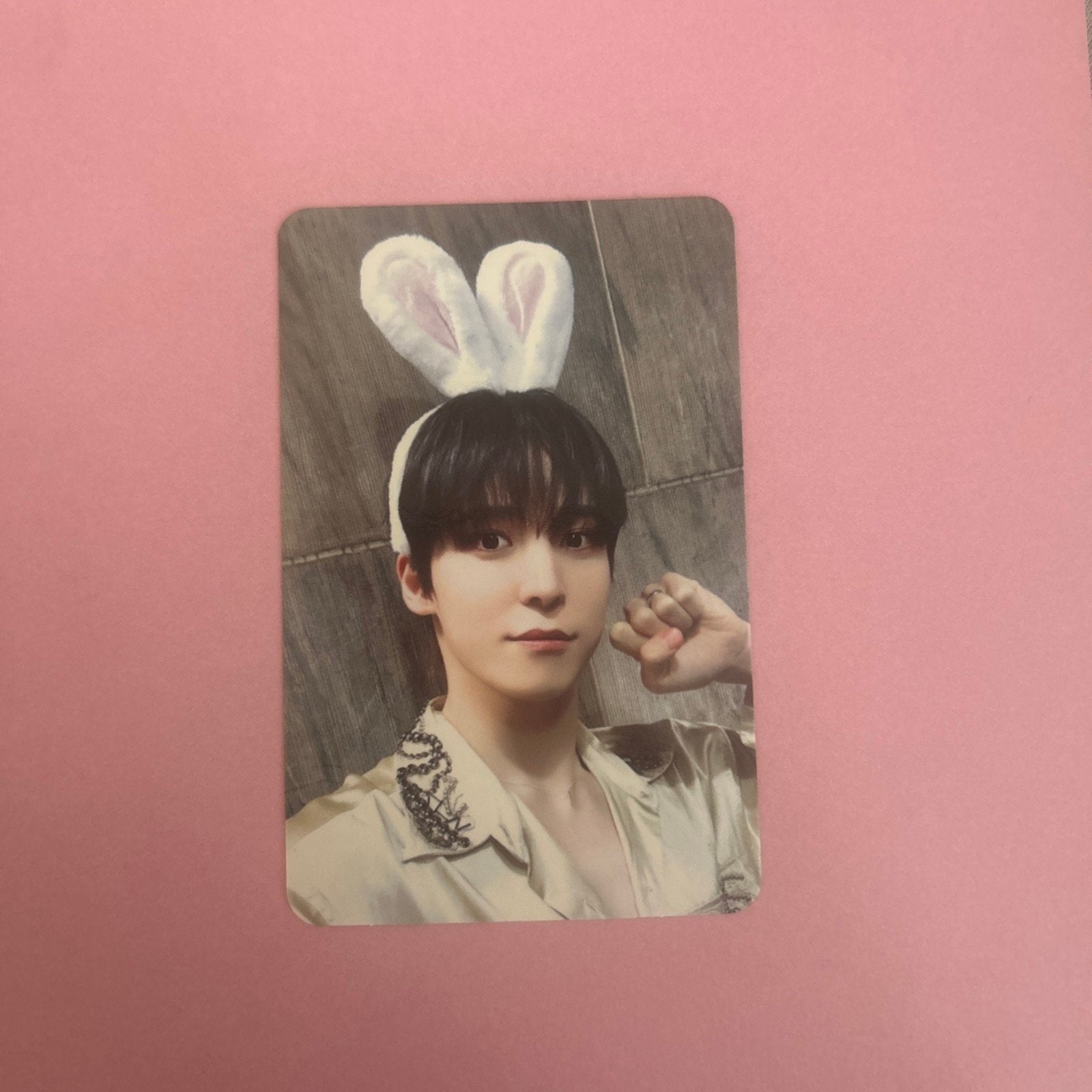 ATEEZ Yunho Golden Hour Part.1 Makestar Photocard, Verzenden, Zo goed als nieuw
