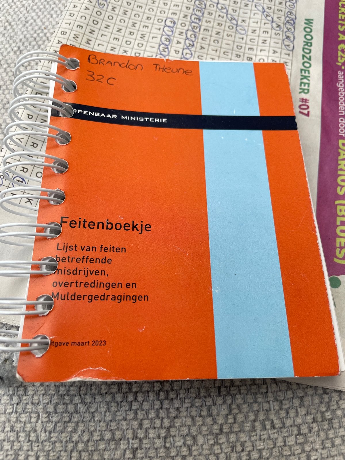 Feitenboekje Openbaar Ministerie - Maart 2023, Boeken, Ophalen of Verzenden, Alpha, Zo goed als nieuw, HBO