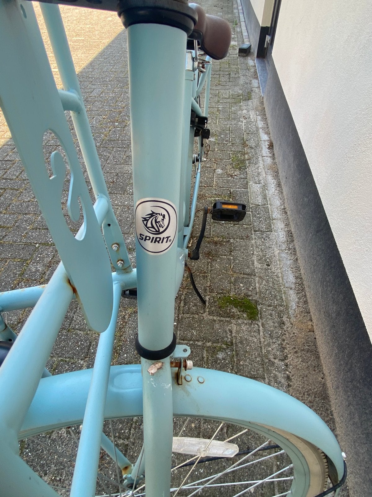 Spirit omafiets te koop, Ophalen of Verzenden, Zo goed als nieuw, Terugtraprem, 26 inch of meer