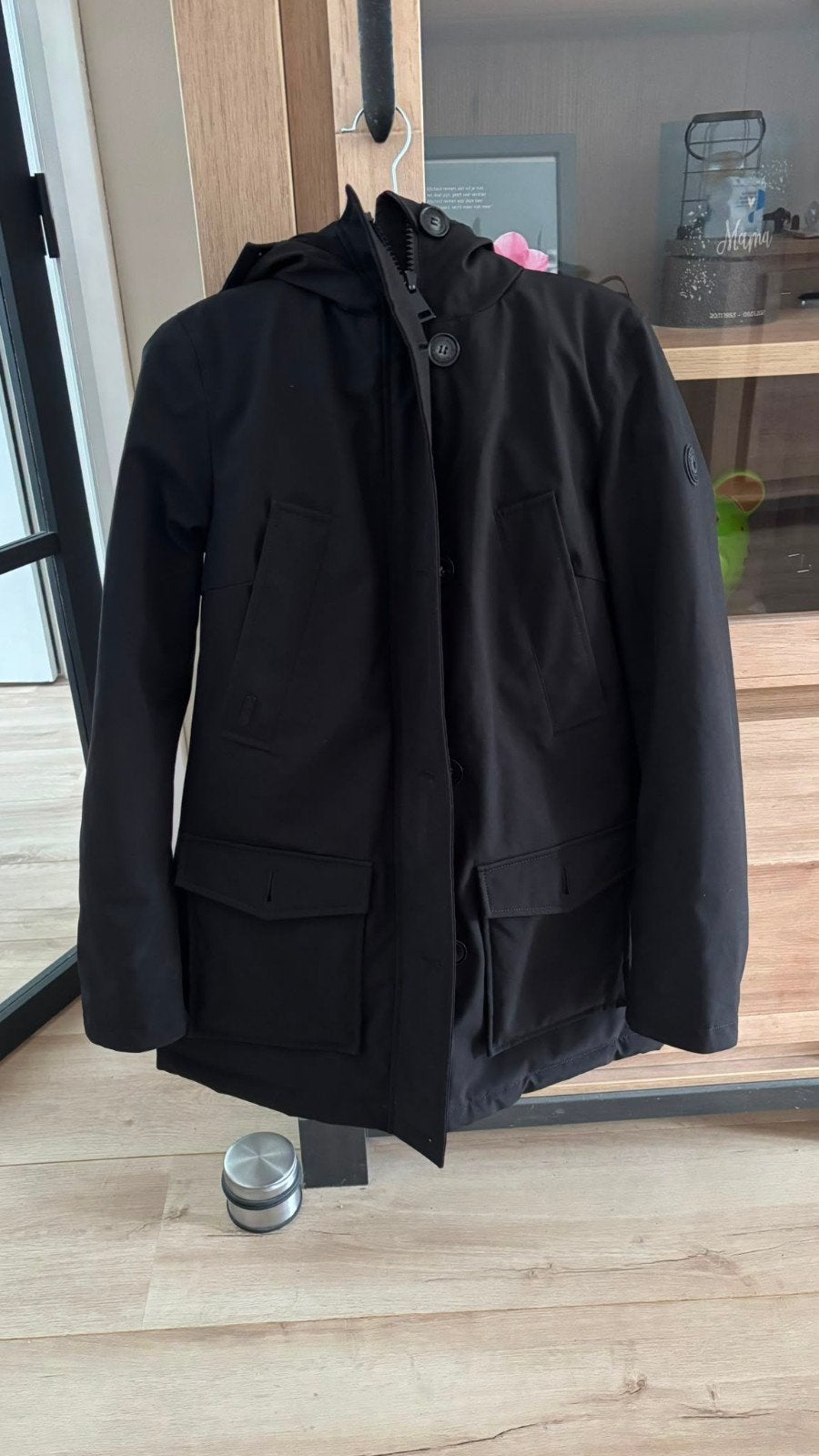 te koop zgan Airforce jas, Airforce, Zwart, Ophalen of Verzenden, Zo goed als nieuw