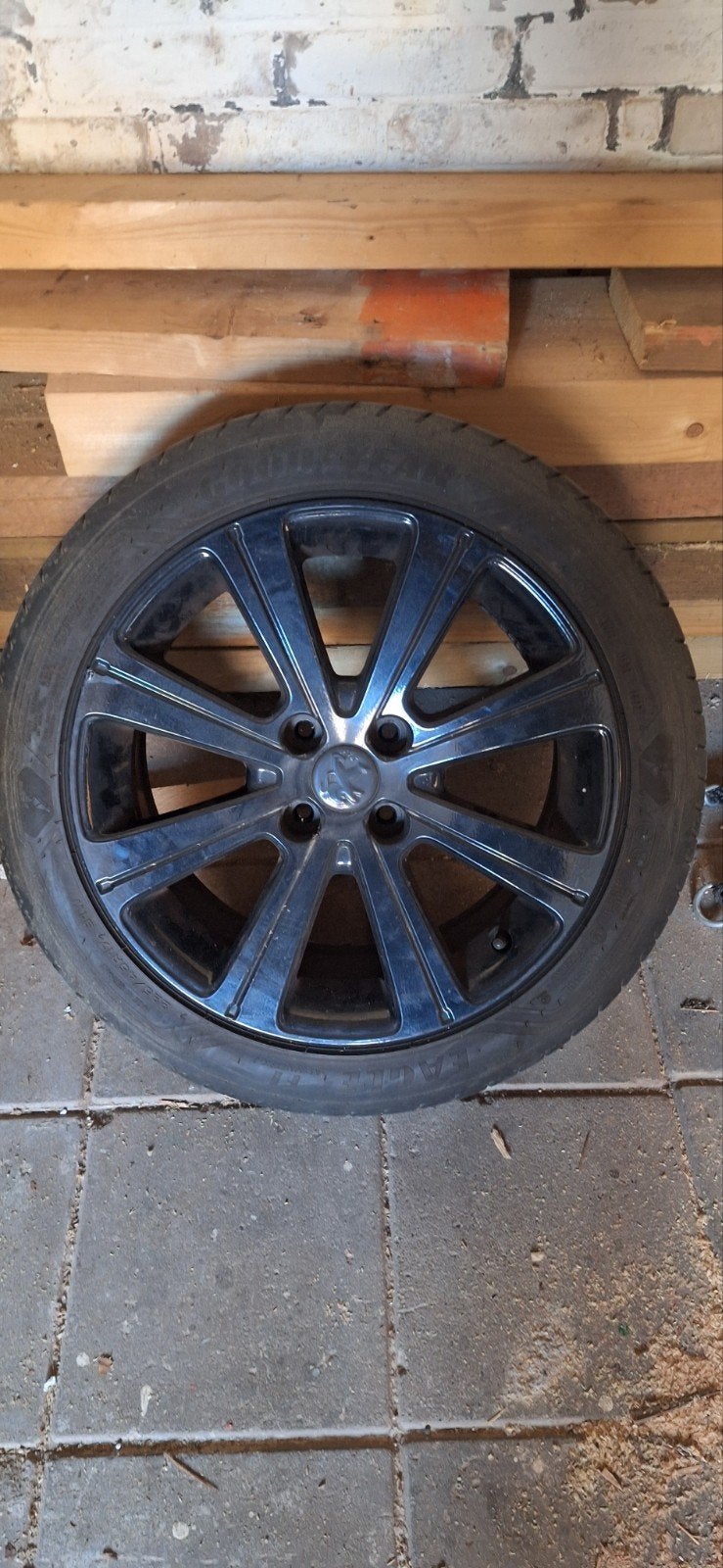 Peugeot 308 Velgen Zwart Gecoat - 5 Stuks, Ophalen, Gebruikt