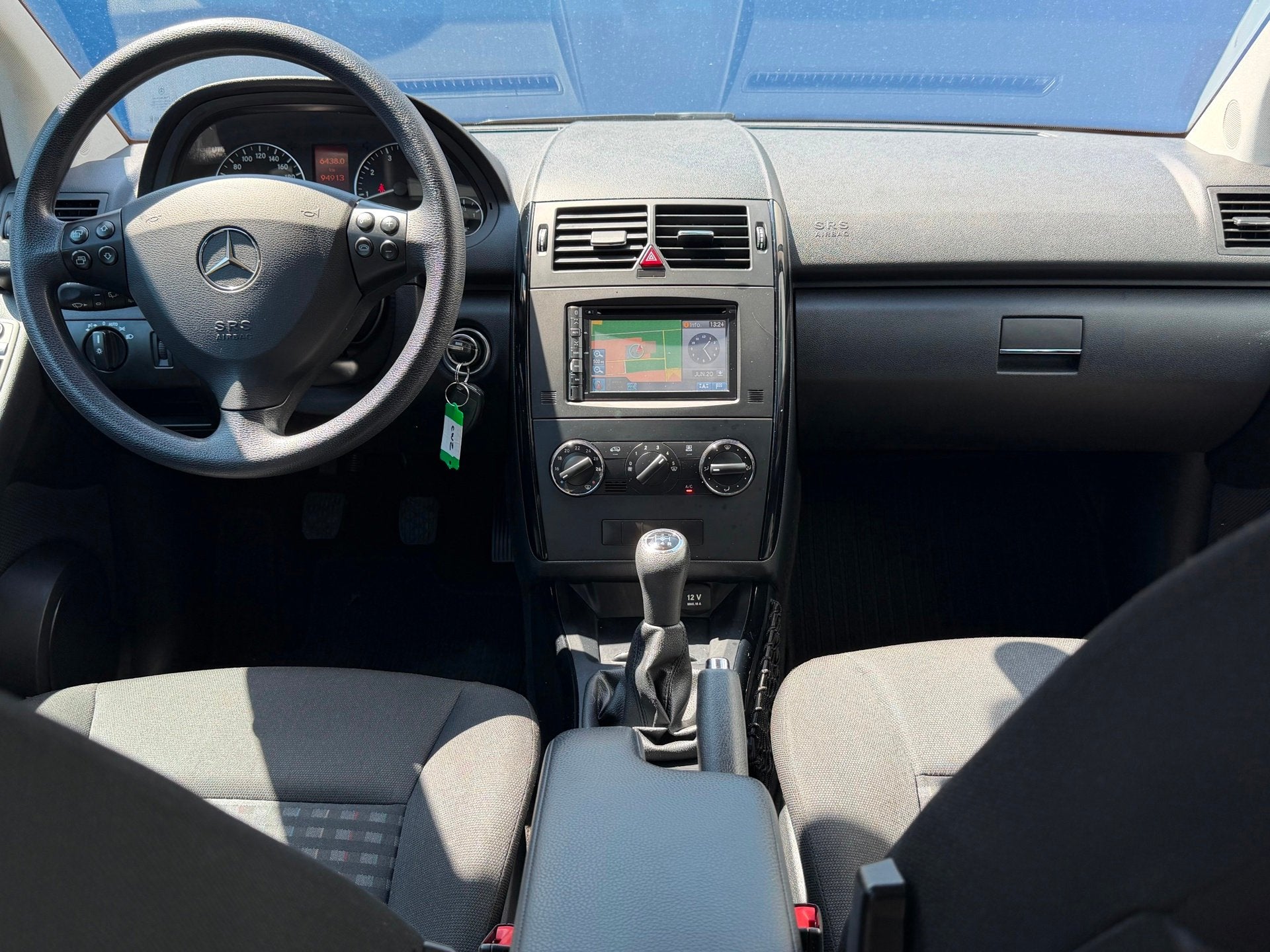 Mercedes-Benz A-klasse 160 BlueEFFICIENCY Business Class|1e, Voorwielaandrijving, Euro 5, Stof, Zwart