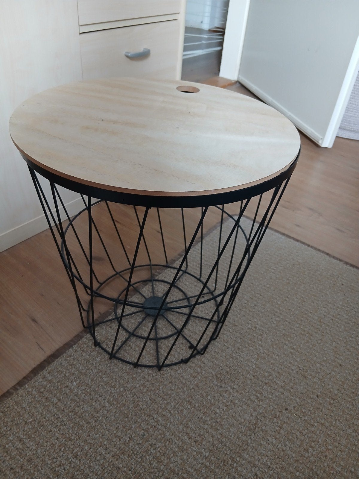 bijzet tafeltje, Ophalen, Rond, Minder dan 55 cm, 45 tot 60 cm