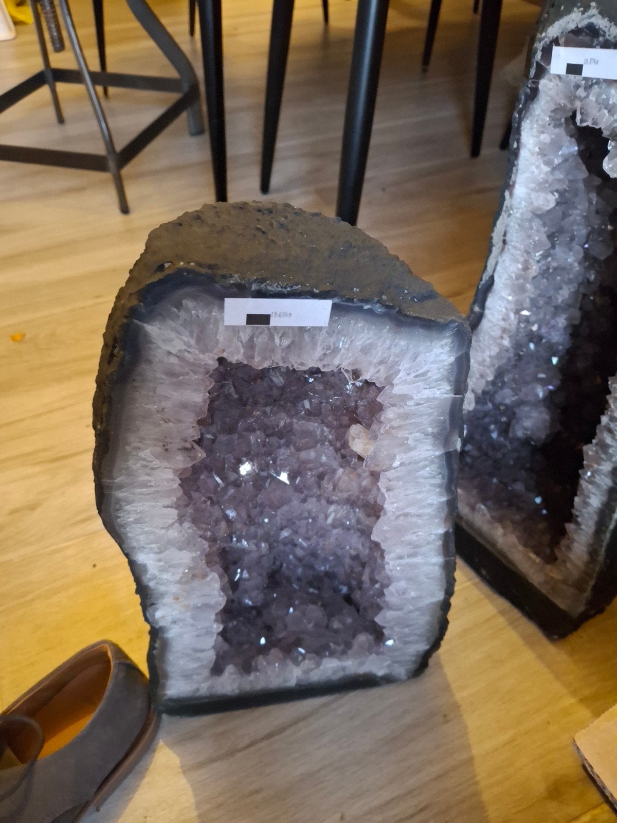Grote Amethist Kathedraal - Bijna 20 kg, Ophalen of Verzenden, Mineraal