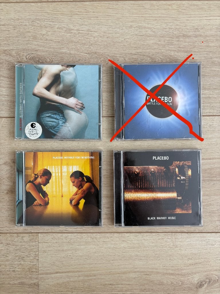 Placebo - diverse titels, Ophalen of Verzenden, Zo goed als nieuw, Poprock