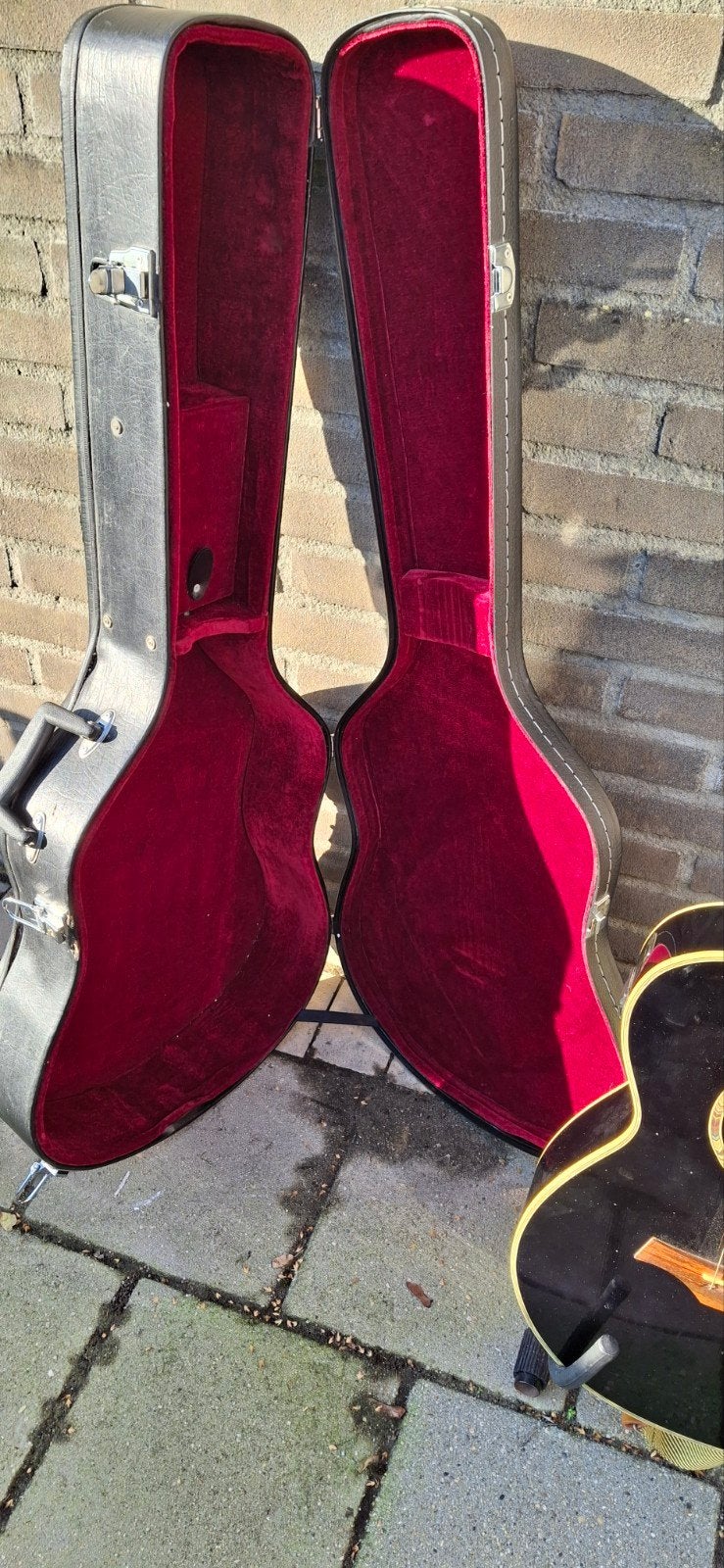 Rivera side gitaar ,koffer plus standaard toebehoren, Ophalen of Verzenden, Zo goed als nieuw, Akoestische gitaar