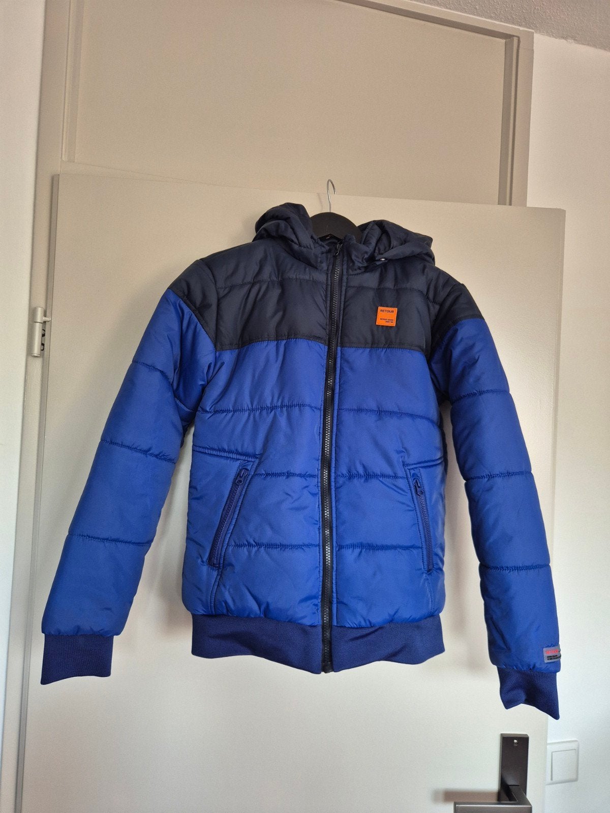 Retour Jeans Alrik Winterjas - maat 11/12 (152) Z.G.A.N., Ophalen of Verzenden, Zo goed als nieuw, Jongen, Jas