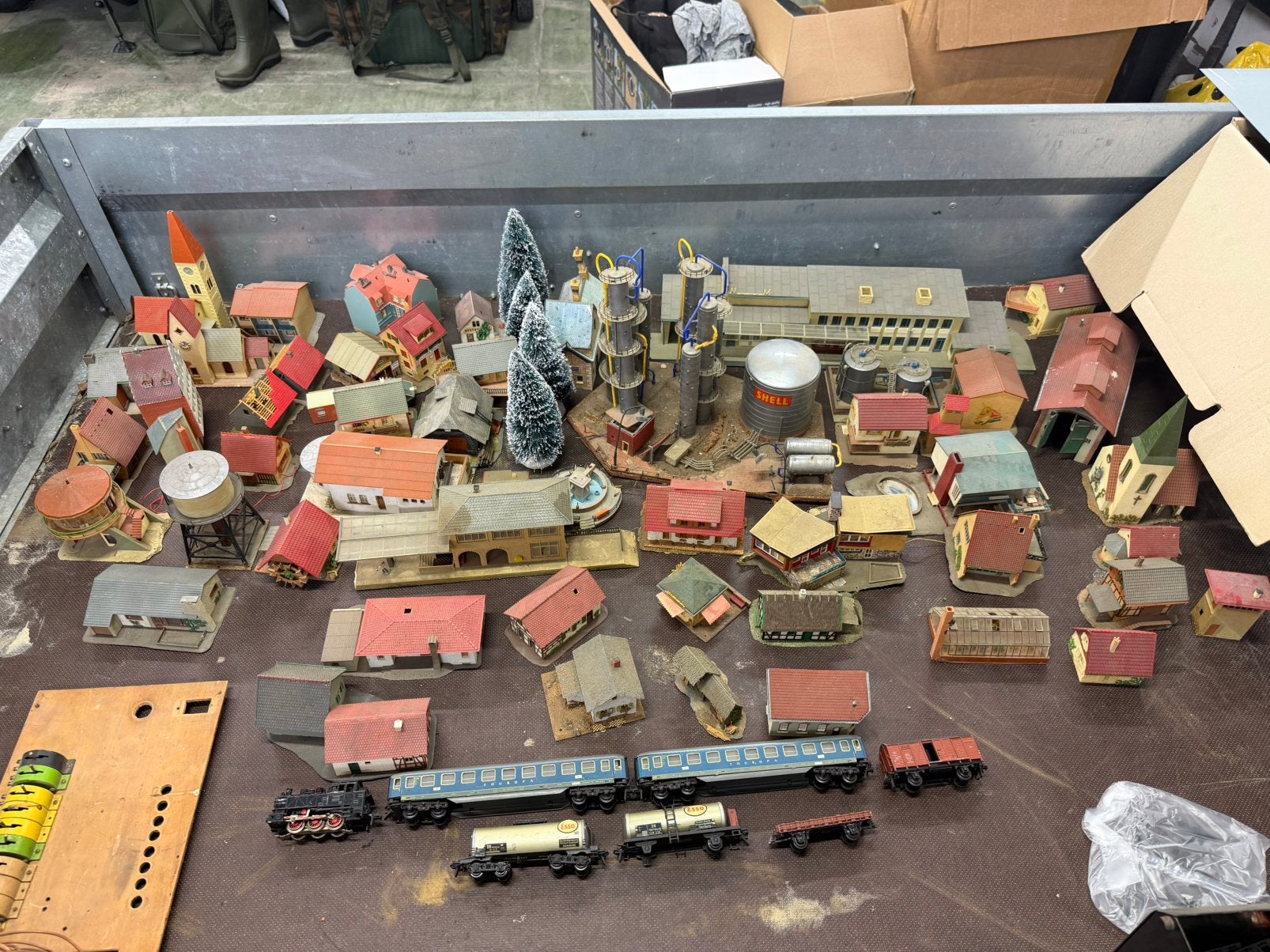 h0 treinhobby, Hobby en Vrije tijd, Ophalen, Gebruikt, 1:50 of kleiner, Diorama