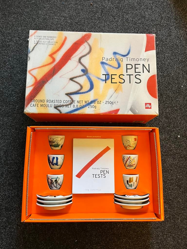 Illy art collection ‘pen test’, Verzamelen, Ophalen of Verzenden, Zo goed als nieuw