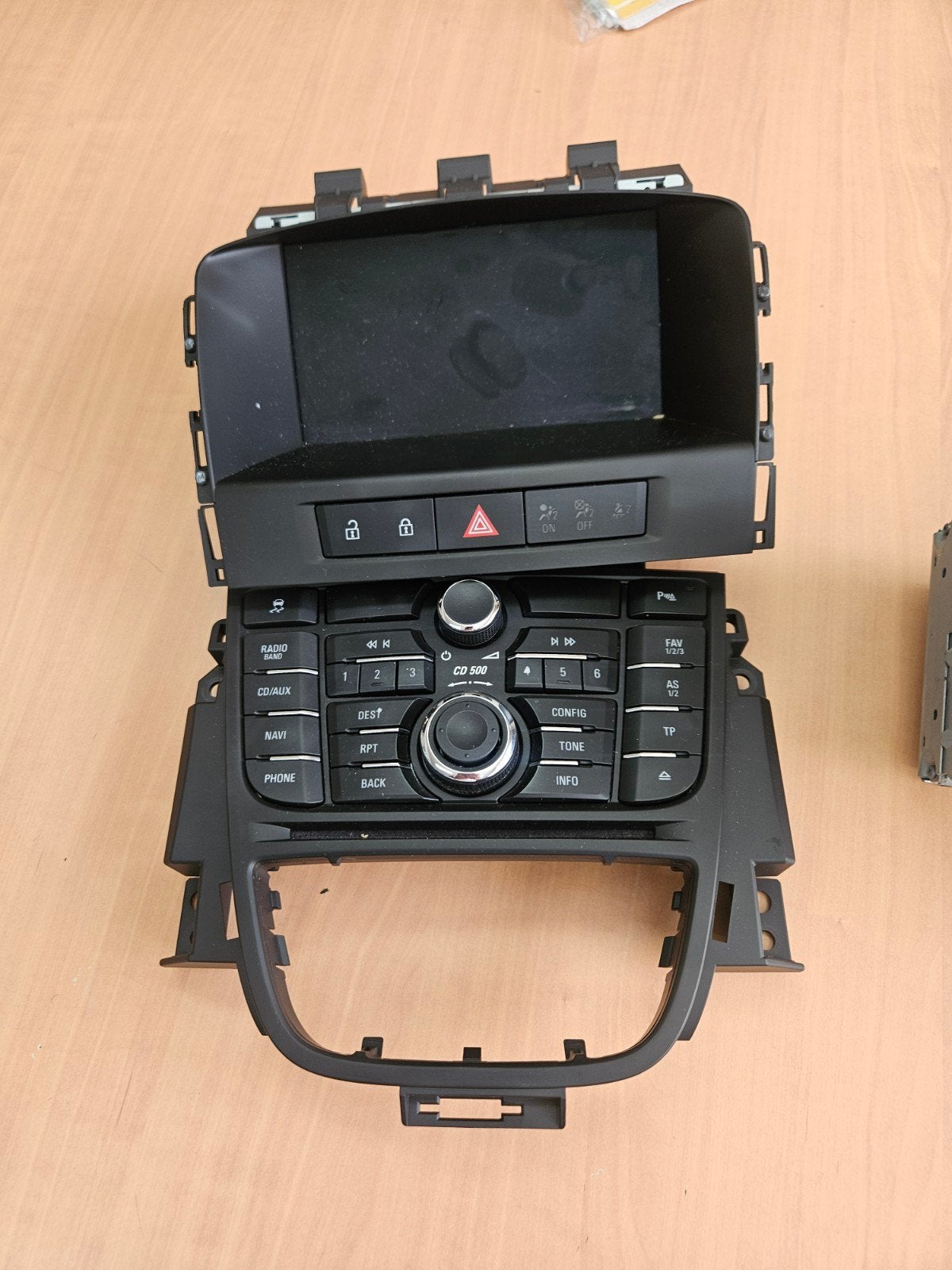 Opel Astra J Insignia CD500 Radio Navigatie Display, Auto diversen, Autoradio's, Ophalen of Verzenden, Gebruikt