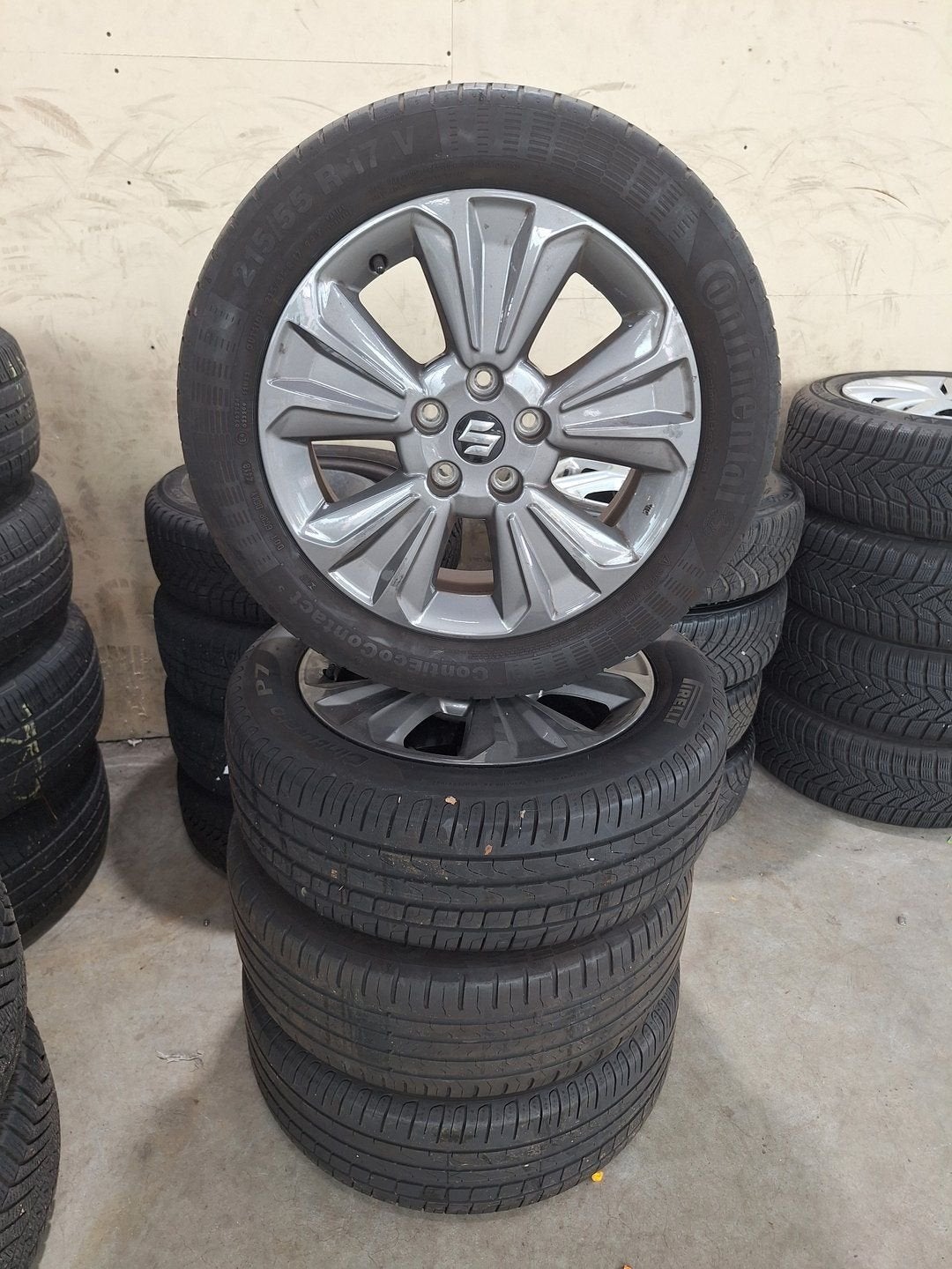 Suzuki Vitara Zomerset 17 Inch Origineel, Ophalen, -, -, Banden en Velgen