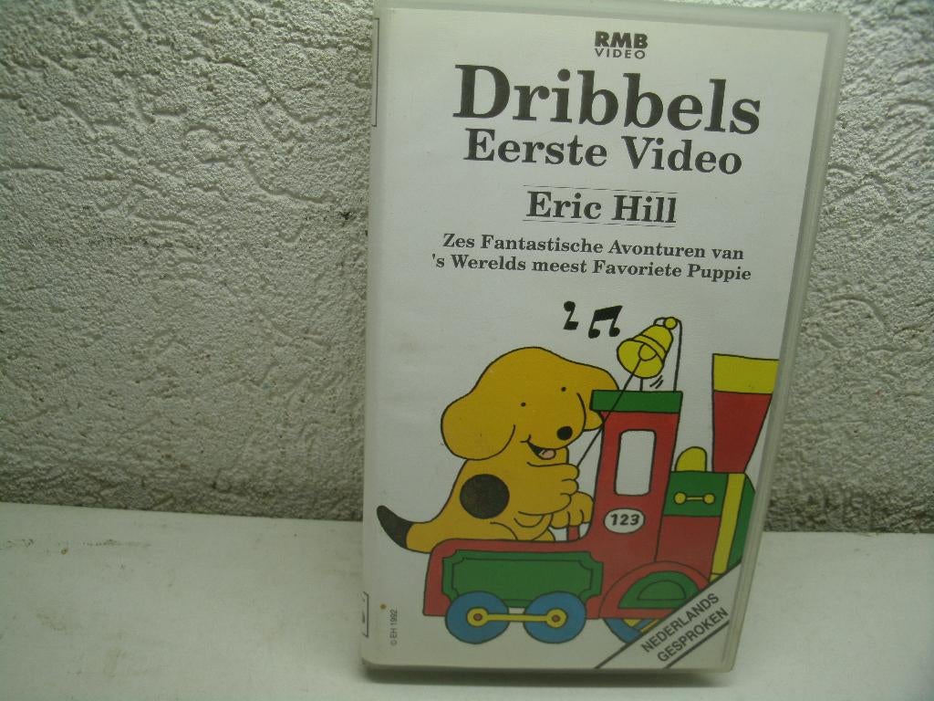 vhs 149a dribbels eerste video ned gespr, Alle leeftijden, Ophalen of Verzenden, Gebruikt