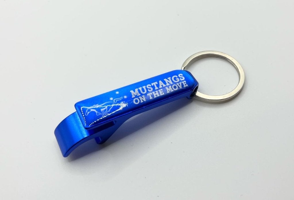 FORD MUSTANG - on the move  sleutelhanger, Ophalen of Verzenden, Zo goed als nieuw