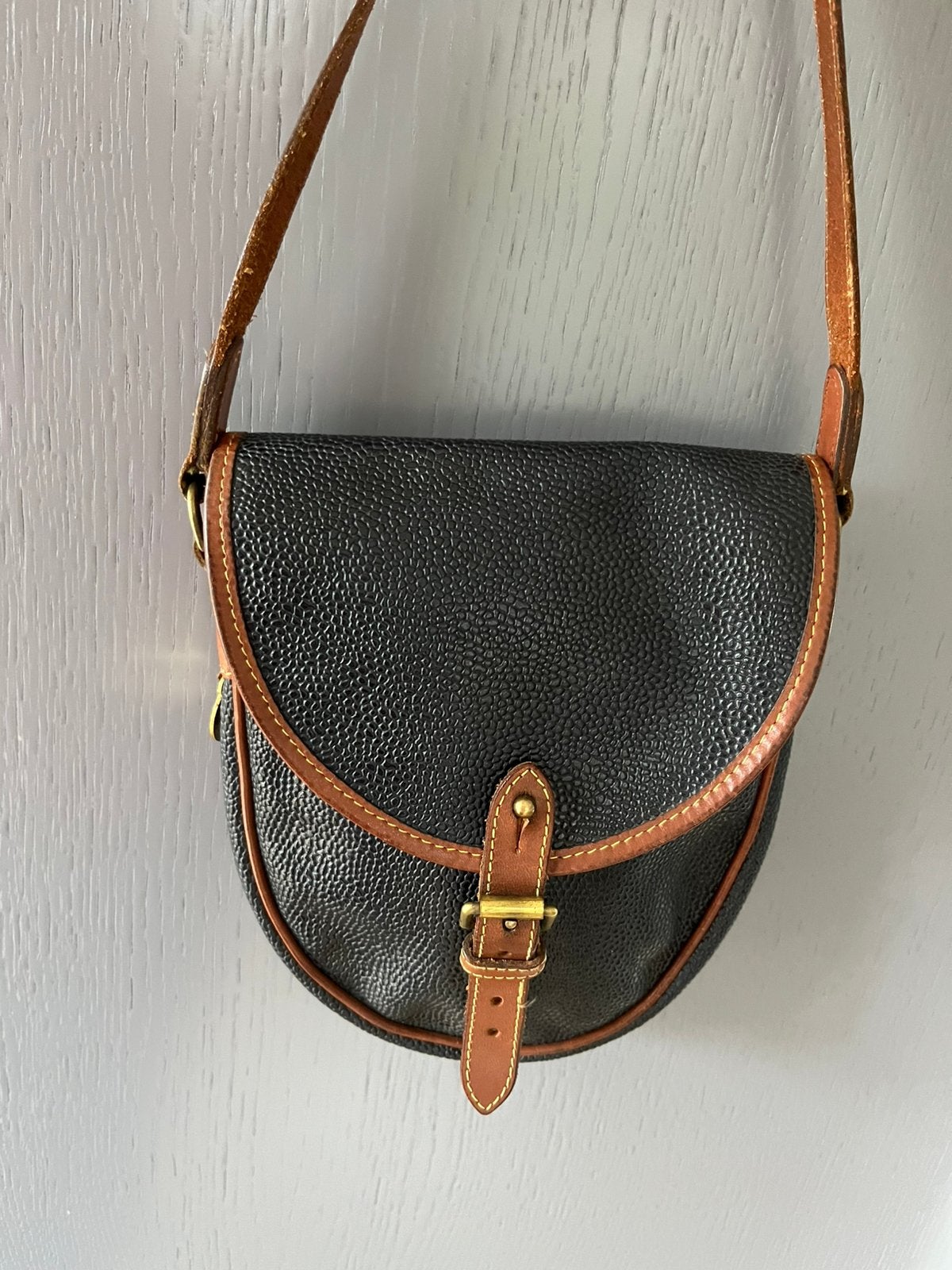 Mulberry Vintage scotchgrain Schoudertas, Ophalen, Zo goed als nieuw