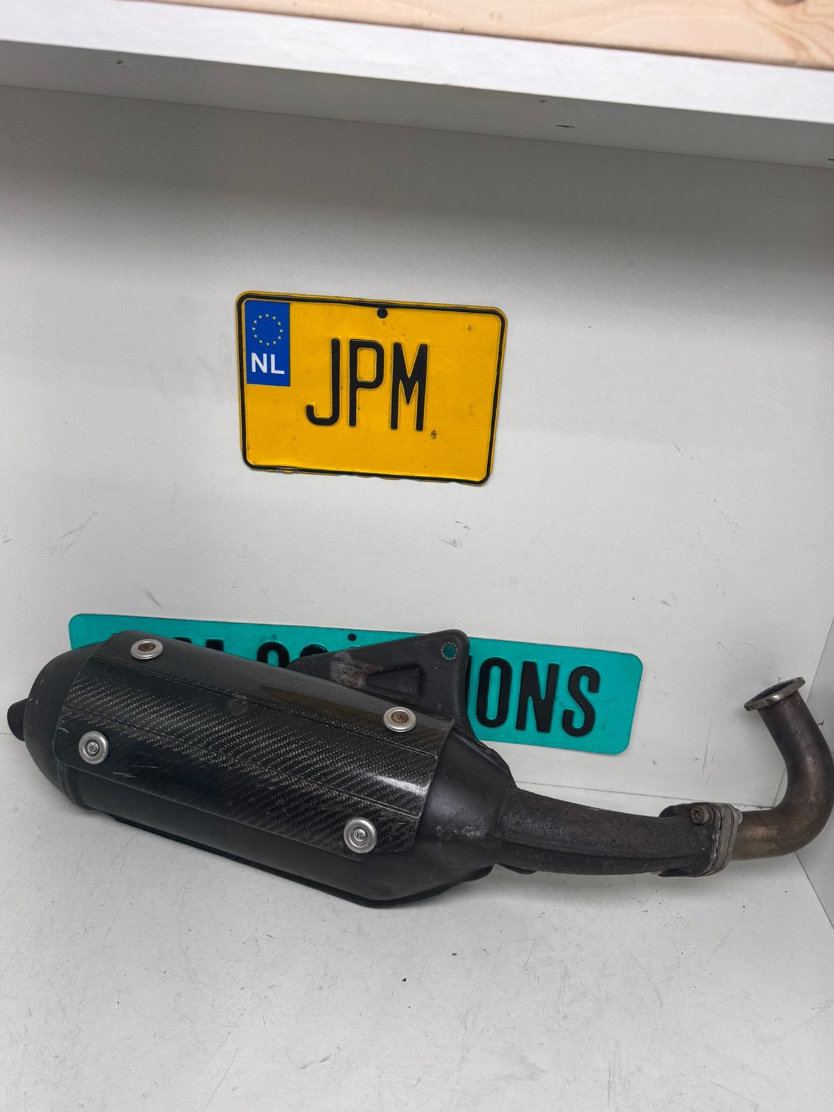 SM06 met carbon hitteschild &rvs bocht 125/180, Ophalen of Verzenden, Jpmparts.nl, Jpmparts.nl, Jpmparts.nl