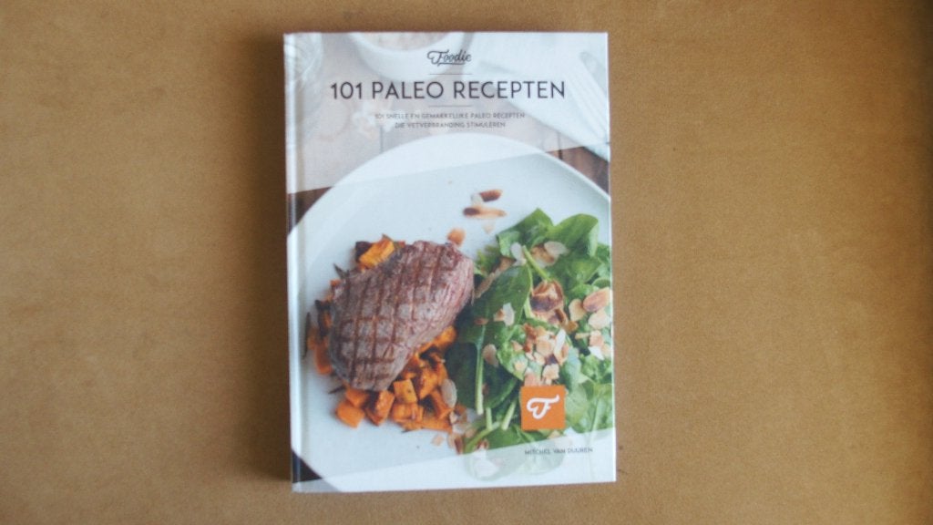101 Paleo recepten - Foodie, Boeken, Mitchel van Duuren, Ophalen of Verzenden, Zo goed als nieuw, Hoofdgerechten