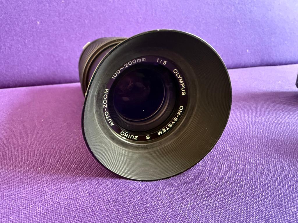 Olympus zuko zoom 100-200 1:5, Ophalen of Verzenden, Zo goed als nieuw, Compact, Olympus