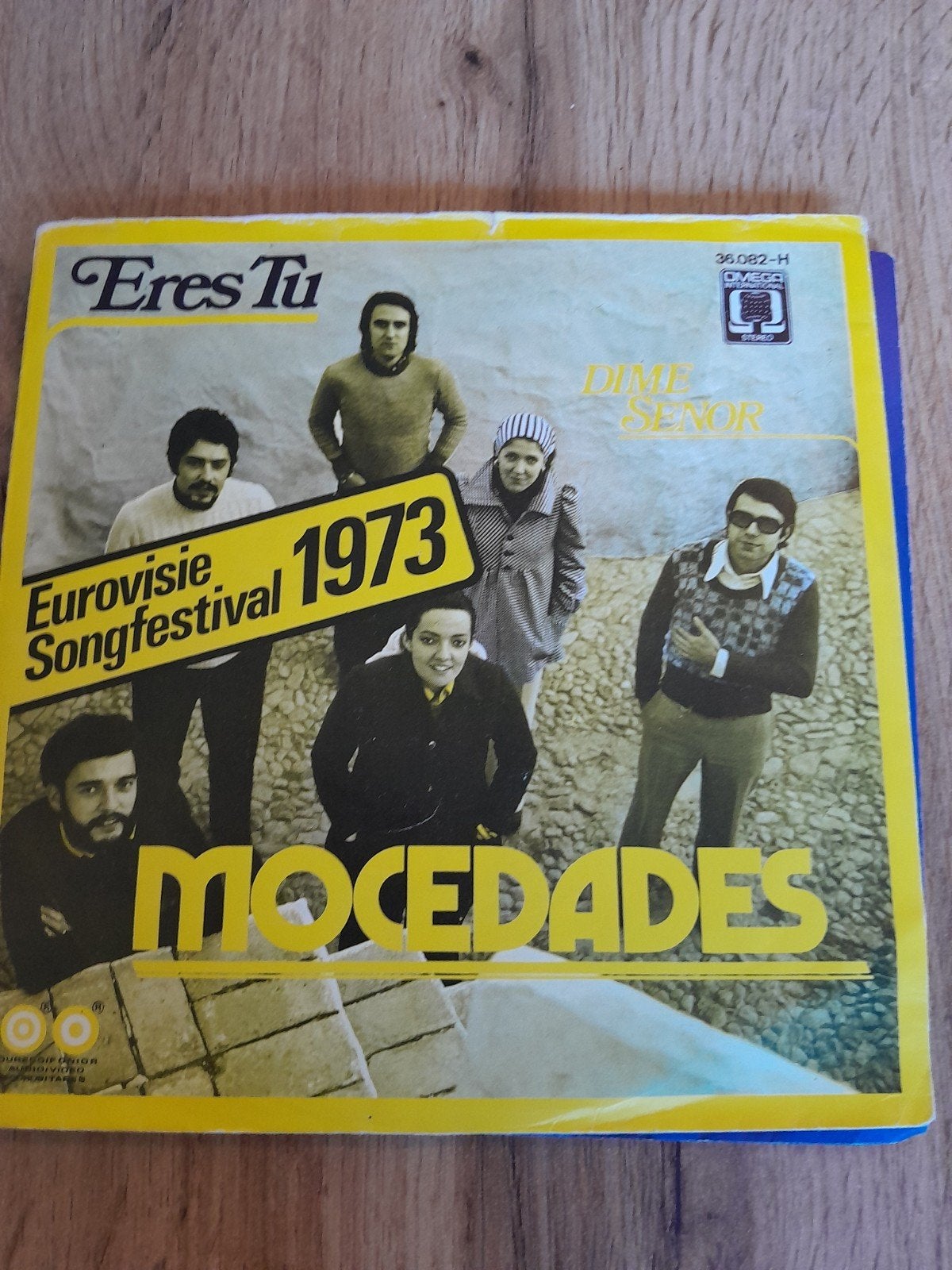 Mocedades 7inch eres tu, Ophalen of Verzenden, Zo goed als nieuw, Pop
