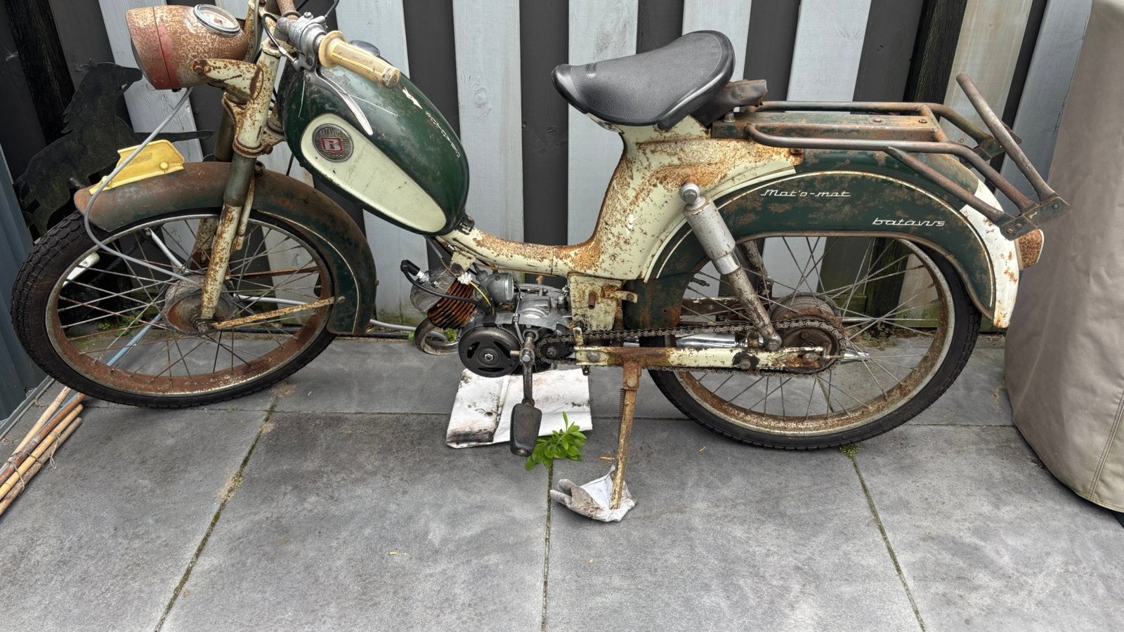 Batavus mot o mat oldtimer, Fietsen en Brommers, Ophalen, Batavus
