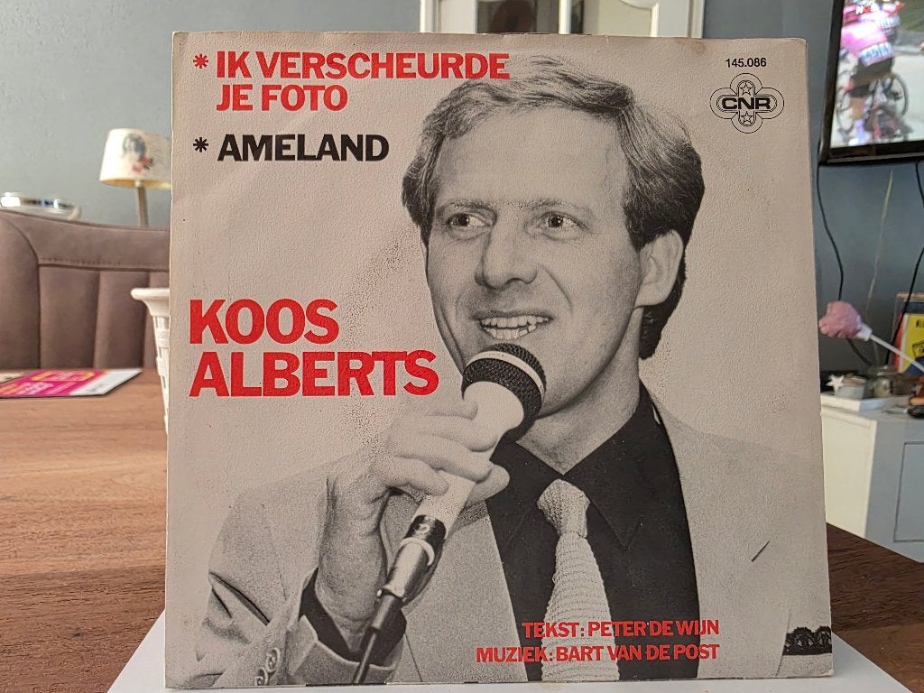 7" Single Koos Alberts - Ik Verscheurde Je Foto / Ameland, Gebruikt, 7 inch, Ophalen of Verzenden, Overige typen