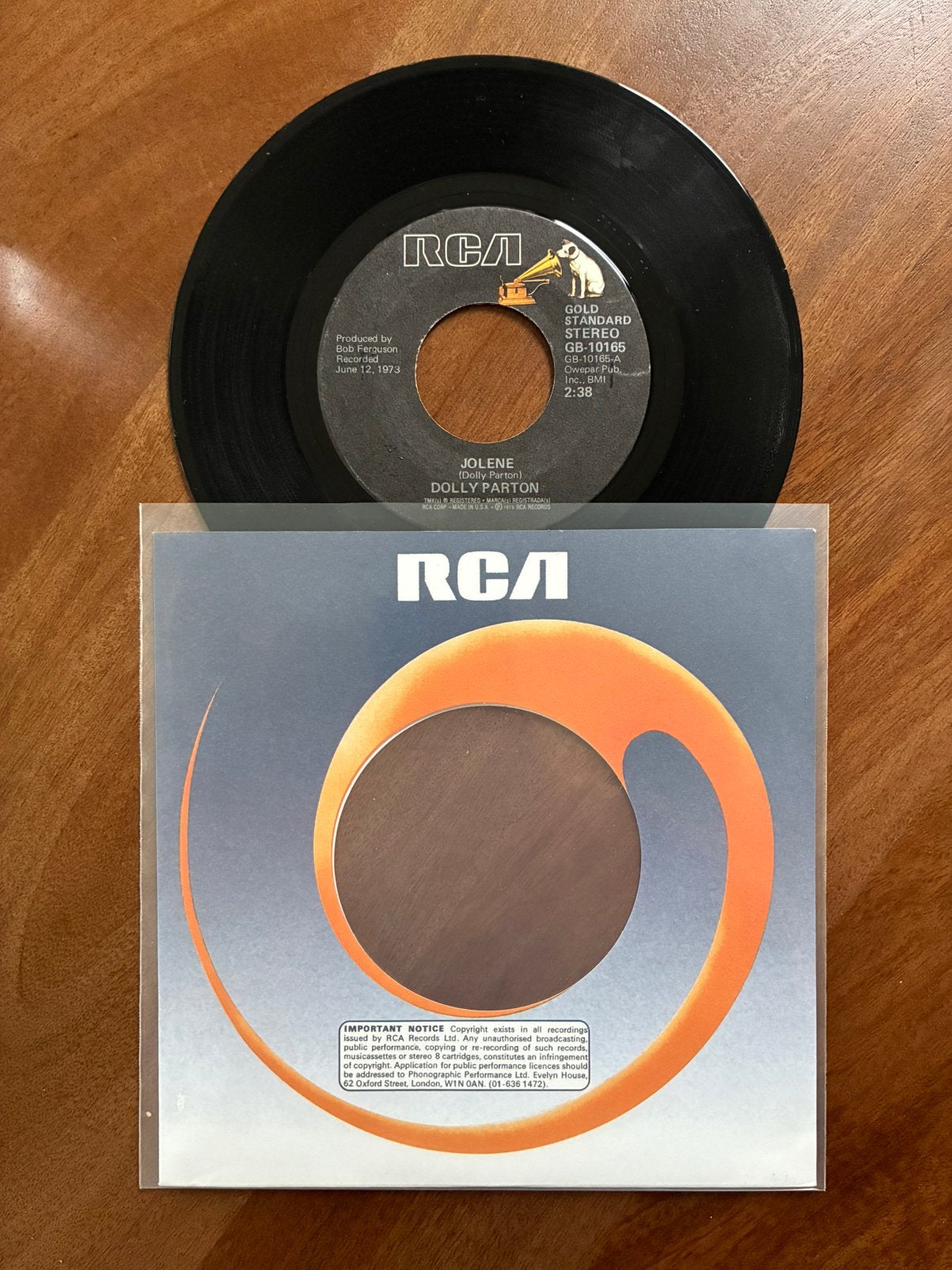 Dolly Parton - Jolene, Ophalen of Verzenden, 7 inch