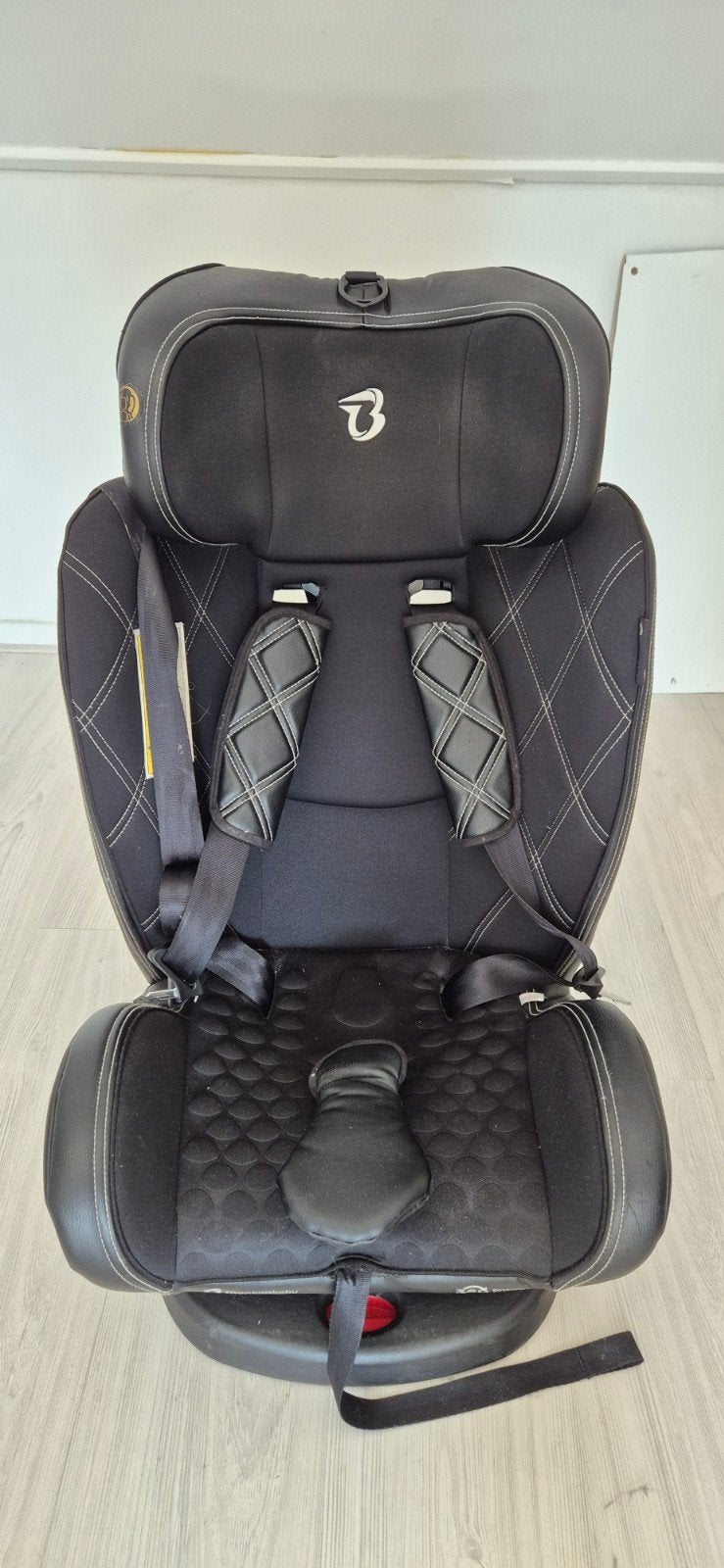 Autostoel 0-36 kg met Isofix en Top Tether, Autogordel of Isofix, Gebruikt, 0 t/m 18 kg, Verstelbare rugleuning