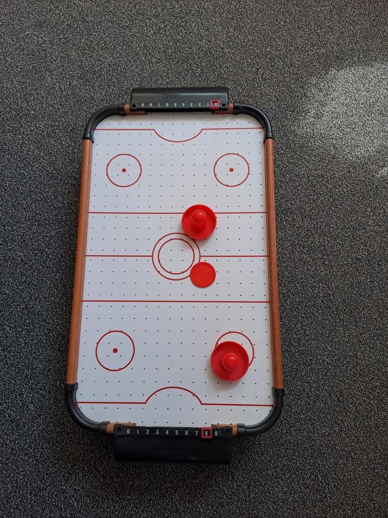 Compacte Airhockey Tafel - Perfect voor Thuisplezier!, Een of twee spelers, Ophalen of Verzenden, Gebruikt