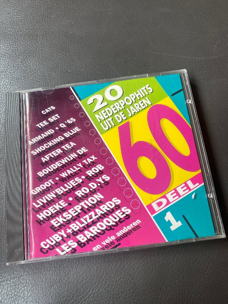 20 Nederpophits uit de Jaren 60 Deel 1 CD, Pop, Inclusief doosje, Ophalen of Verzenden, Zo goed als nieuw
