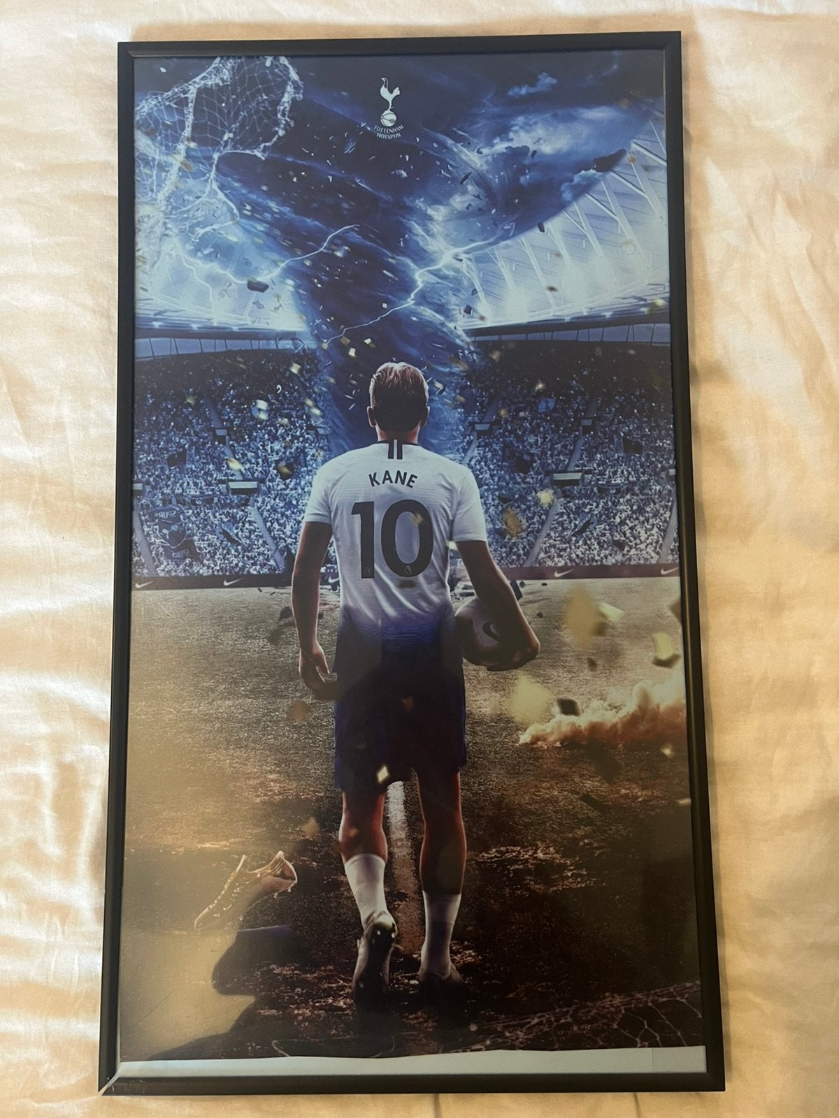 Harry Kane Tottenham Poster 34x60, Ophalen, Zo goed als nieuw, A1 t/m A3, Film en Tv