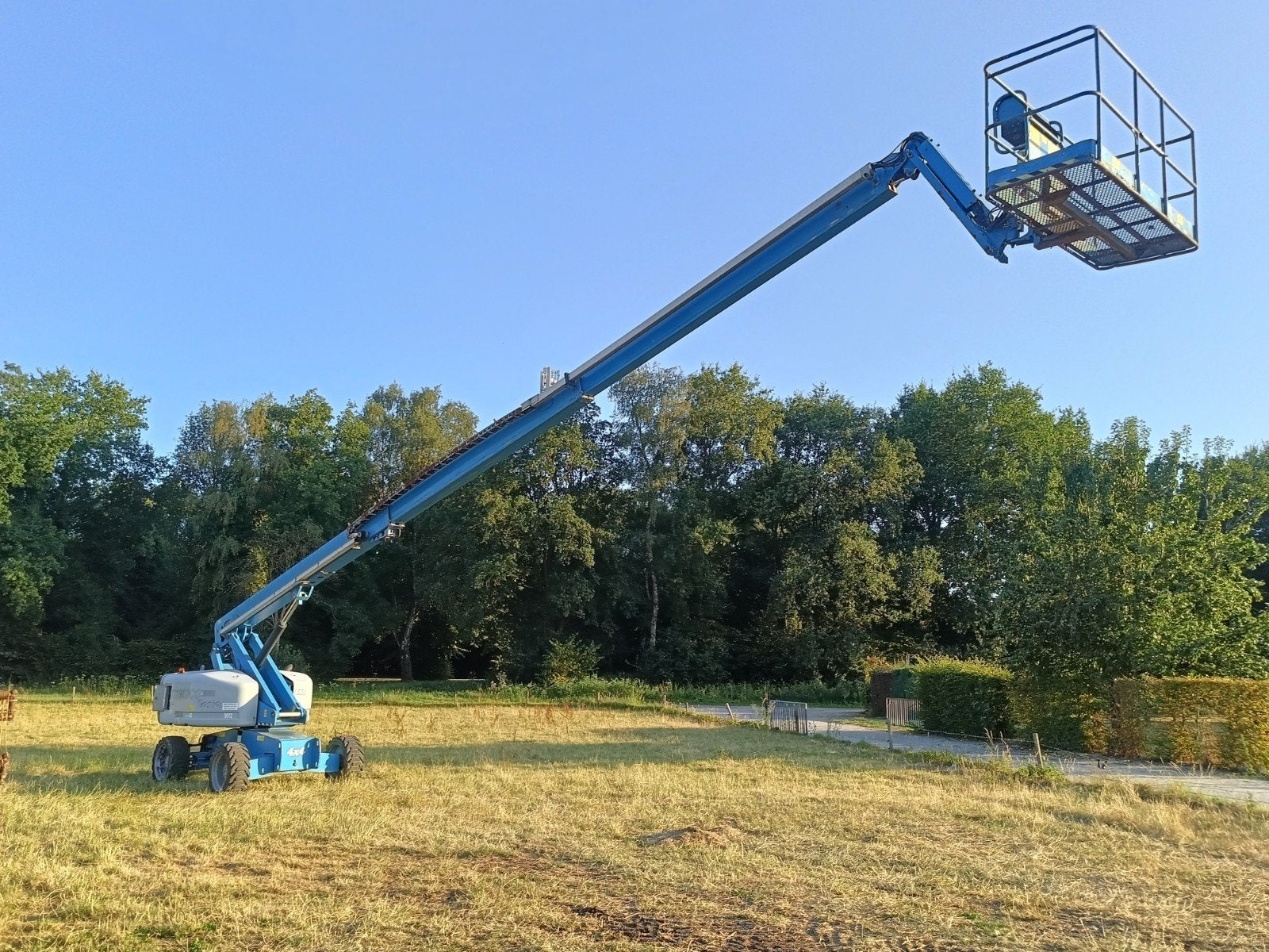 hoogwerker Genie S65, Ophalen