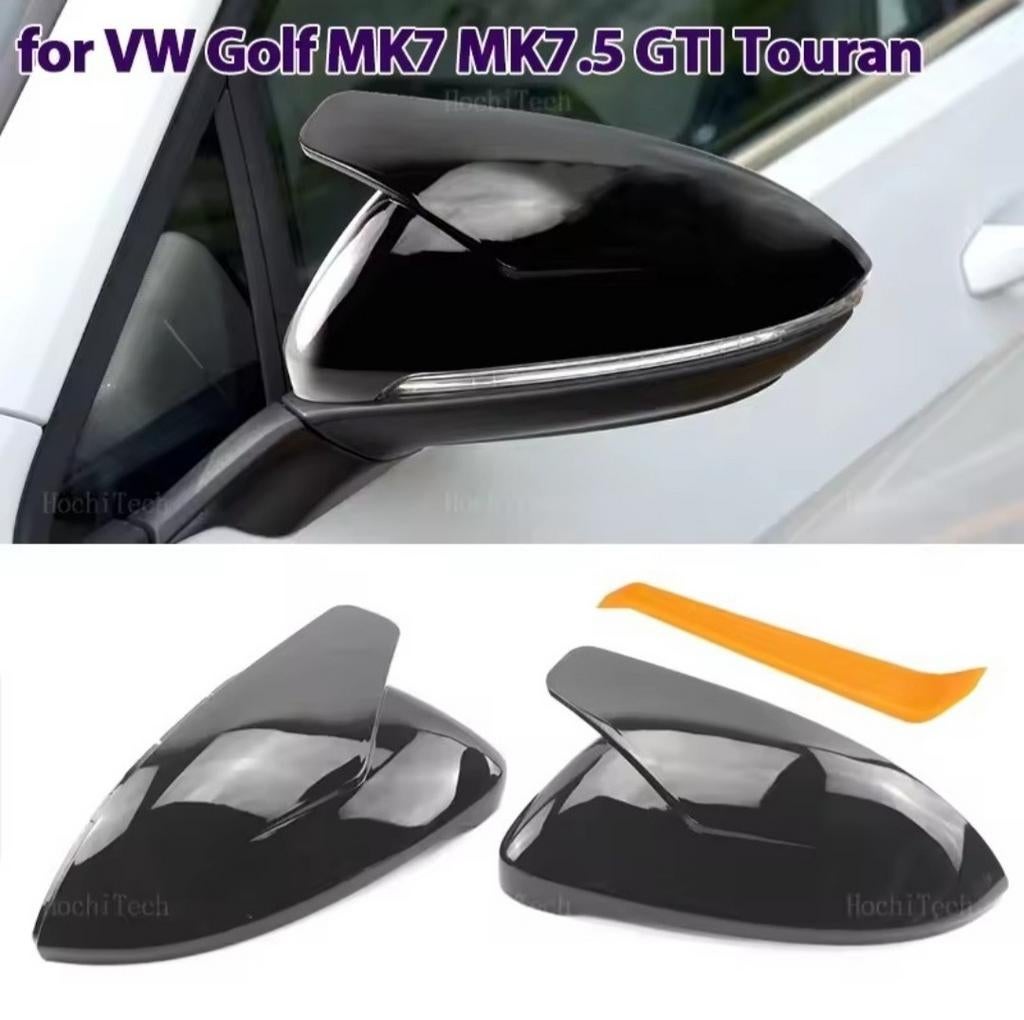 Spiegelkappen Vw Golf 7 Mk7 Mk7.5 Gti R Gte Gtd Touran, Ophalen of Verzenden