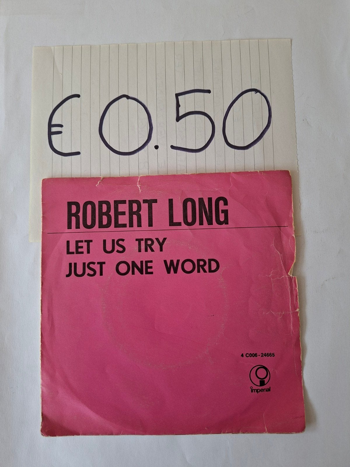Robert Long, Ophalen of Verzenden, Gebruikt, 7 inch, Nederlandstalig