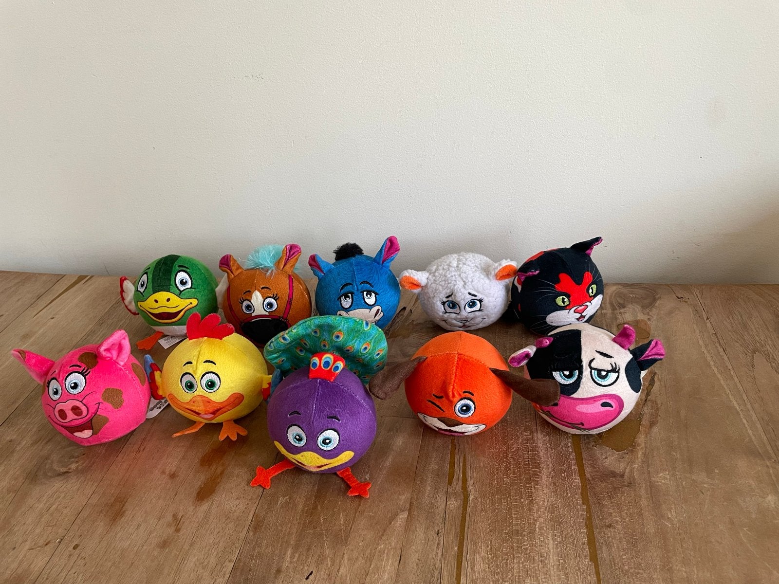Leuke knuffeldiertjes set - 10 stuks, Lidl, Overige karakters, Overige typen, Ophalen of Verzenden