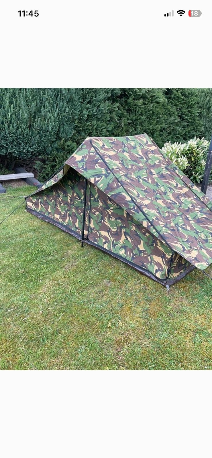 Militair Camouflage Tentje - Bivy Bag, Ophalen of Verzenden, Overige soorten, Overige gebieden, Overige typen
