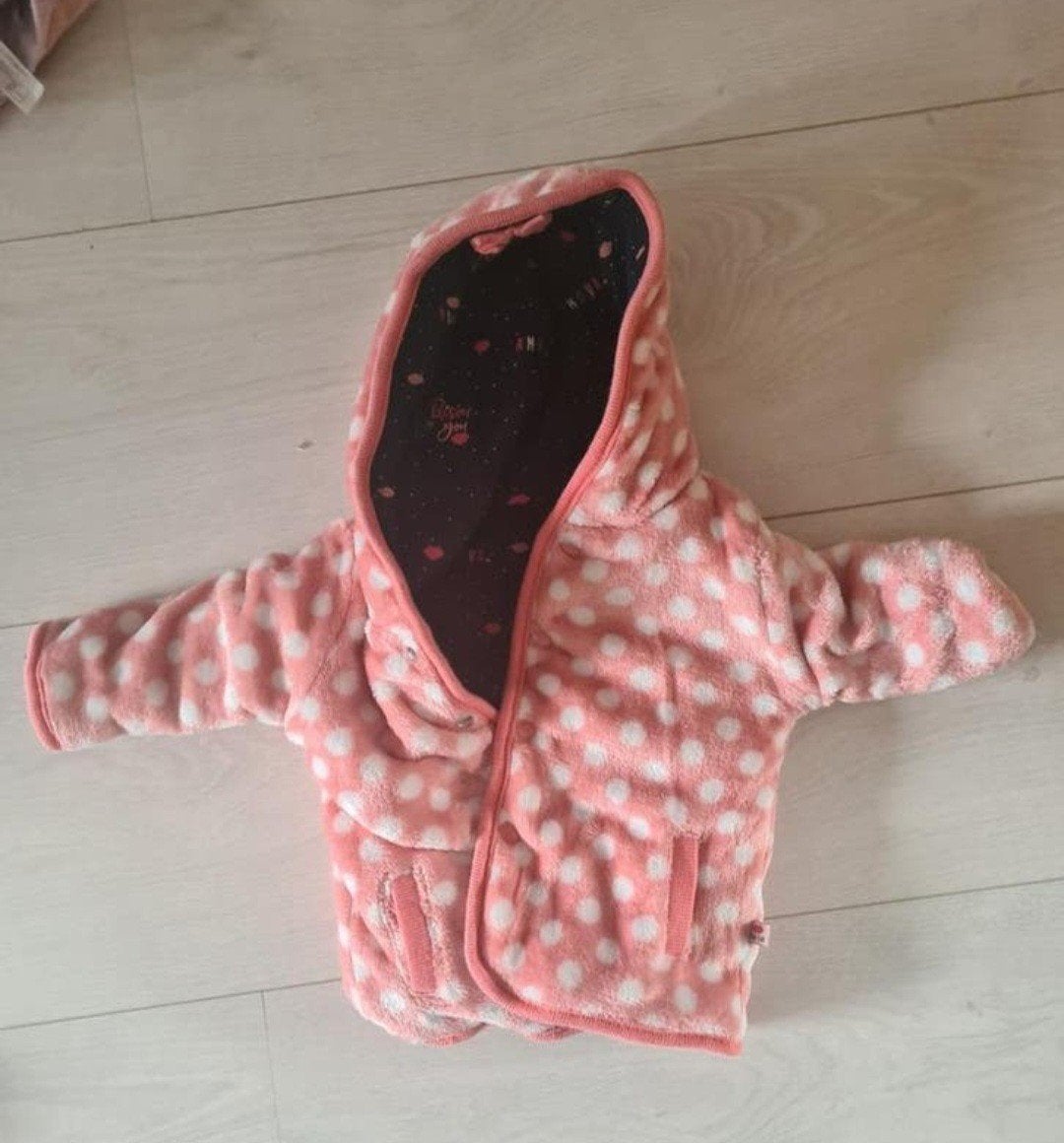 Feetje jas aan 2 kanten te dragen maat 56, Meisje, Ophalen of Verzenden, Zo goed als nieuw, Feetje