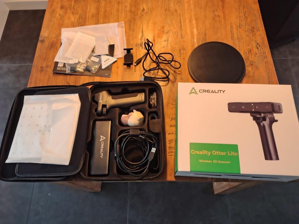 Creality Otter Lite 3D scanner - nagenoeg NIEUW!, IOS, Overige typen, Zo goed als nieuw, Creality