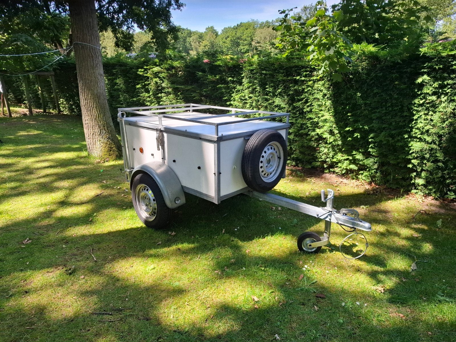 Aanhangwagen / bagagewagen / aanhanger, Ophalen, Gebruikt