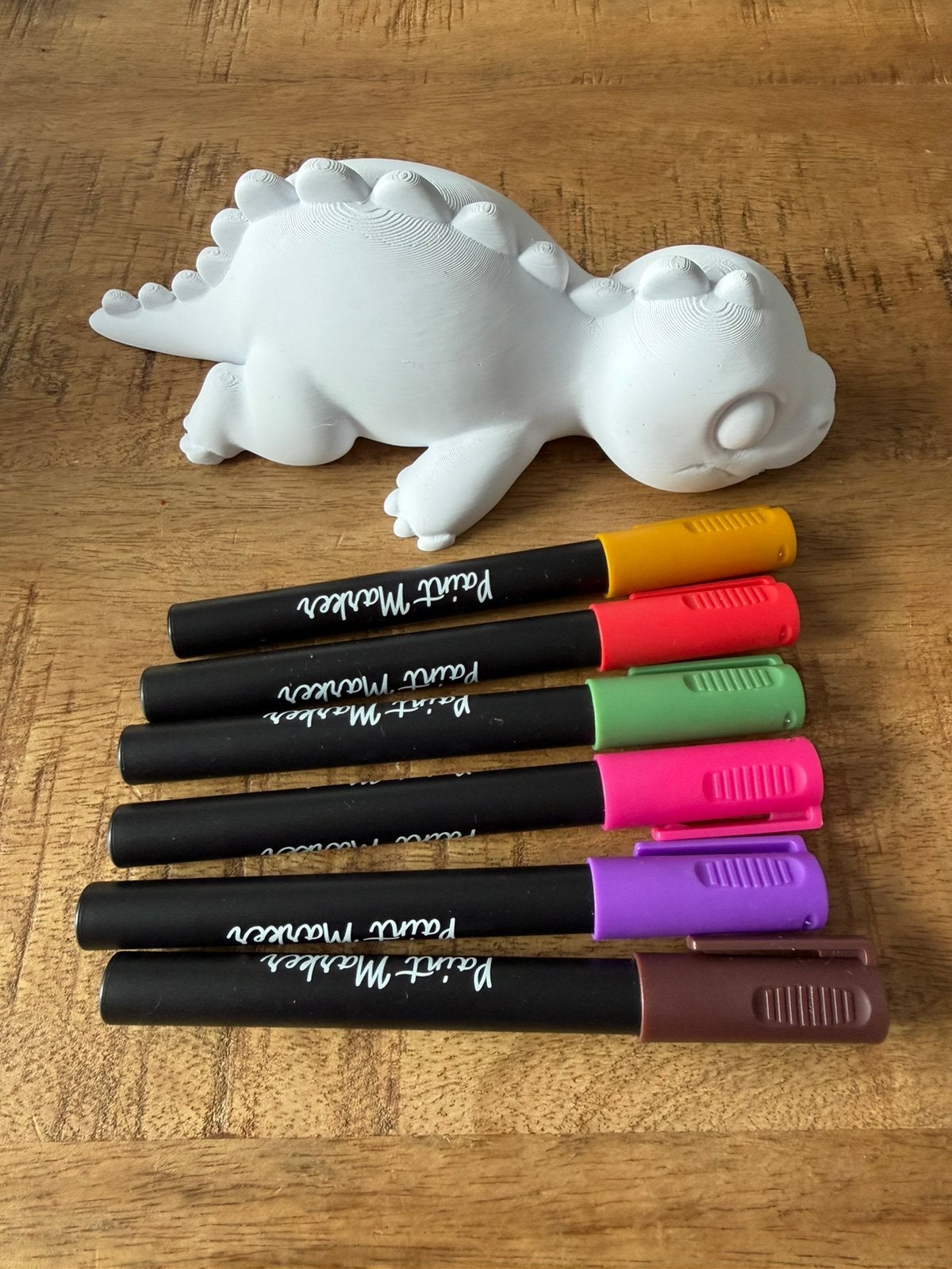 Kleur je eigen dino in met 6 speciale markers, Ophalen of Verzenden, Nieuw, Potlood of Stift