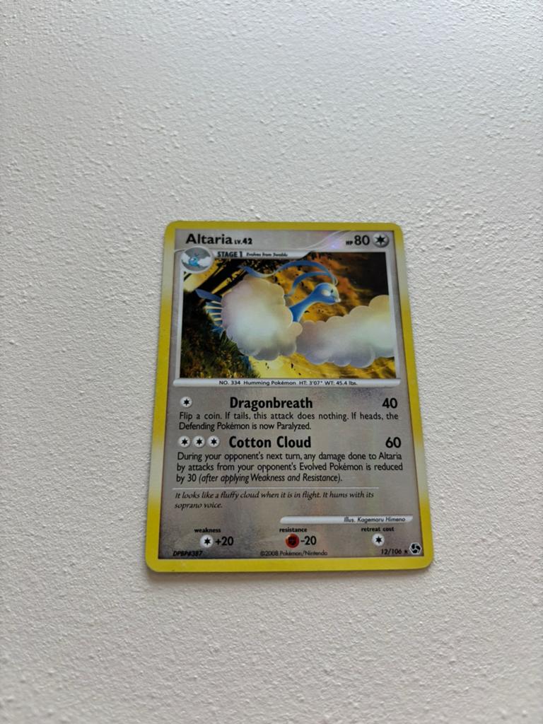 Altaria Reverse Holo, Ophalen of Verzenden, Zo goed als nieuw, Losse kaart
