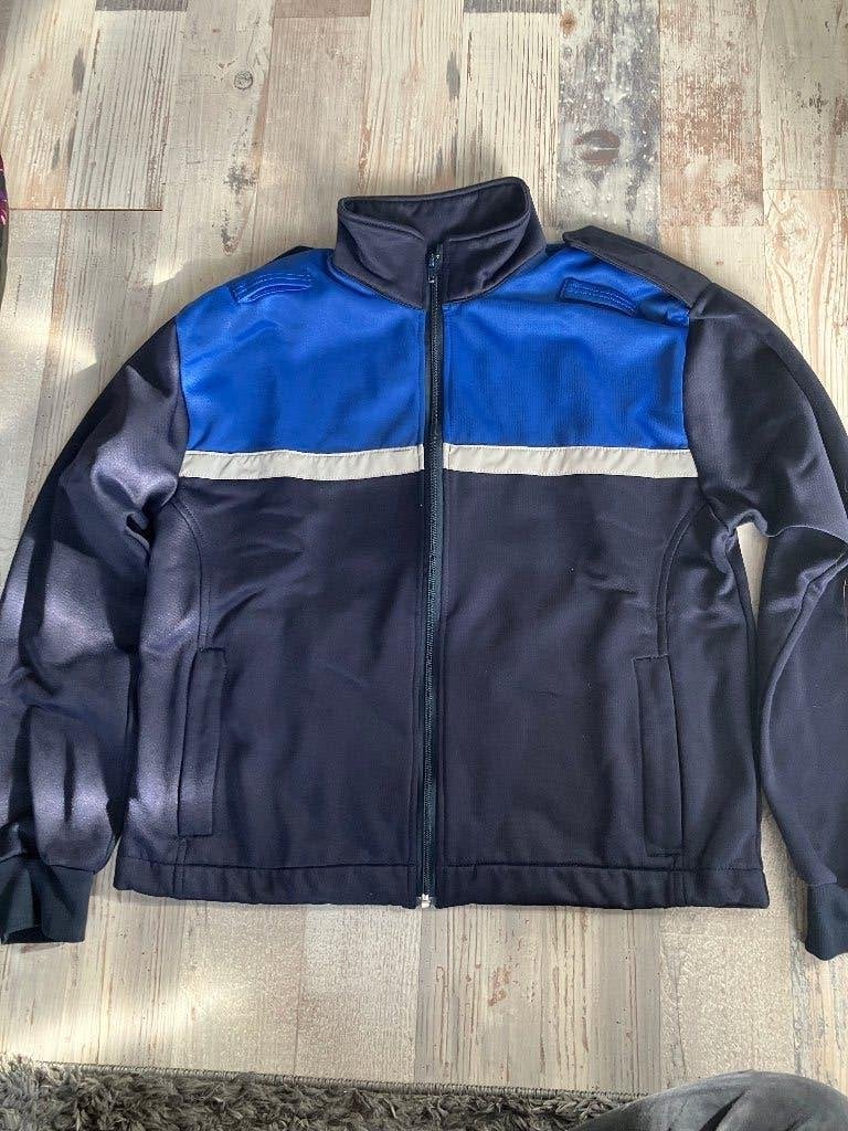 Vest HTV opleiding maat M, Blauw, Onbekend, Jasje, Gedragen