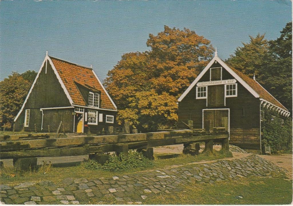 ARNHEM Openluchtmuseum Vissershuisje en Werf Marken, Verzenden, 1960 tot 1980, Ongelopen, Gelderland